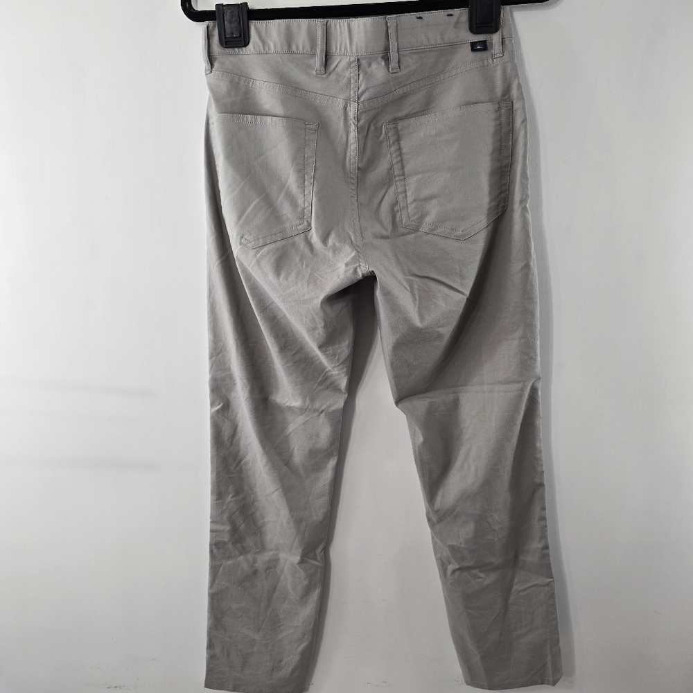Faherty Movement 5-Pocket Pant Lightweight Travel Athletic Pants Fossil 28 x 32 - Picture 7 of 14